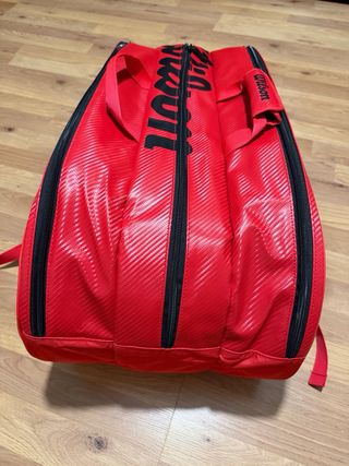 Raquetero Wilson Tour Rojo