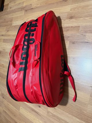 Raquetero Wilson Tour Rojo