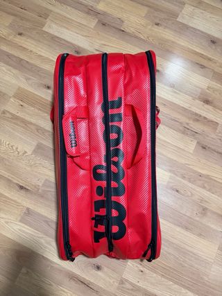 Raquetero Wilson Tour Rojo