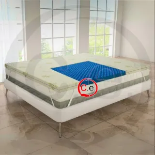 Topper Memory Foam Aloe Vera