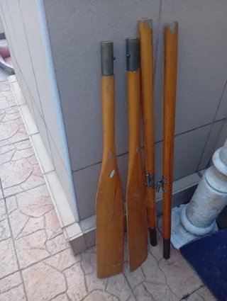 Remos Zodiac Madera Originales