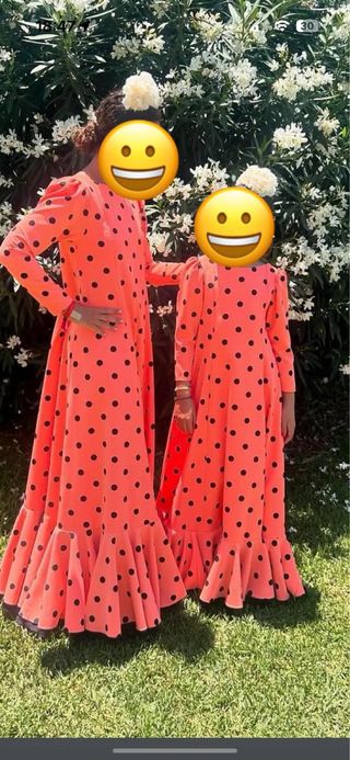 Vestidos flamenca madre e hija