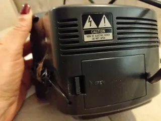 Radio despertador Aiwa vintage con caja