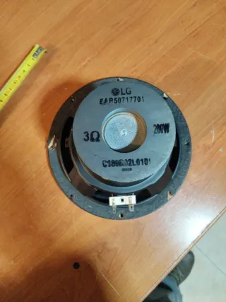 Altavoz Woofer LG 200W Negro