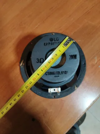 Altavoz Woofer LG 200W Negro