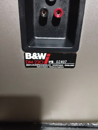 Altavoces Bowers & Wilkins DM220i
