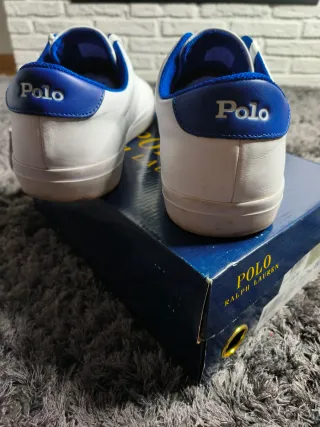 Zapatillas Polo Ralph Lauren Blancas Talla 43