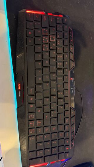 Teclado Gaming Mars Gaming Retroiluminado