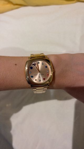 Reloj Marc Jacobs Dorado y Rosa