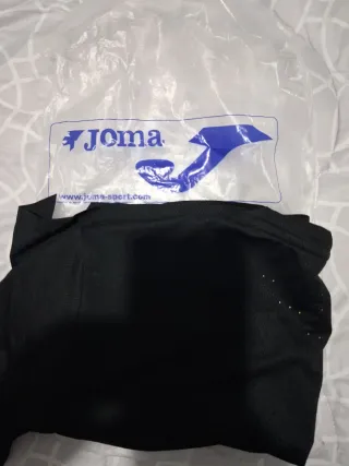 Camiseta Joma Negra Transpirable Padel