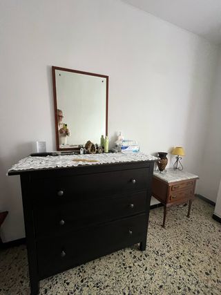 Cajonera Ikea 3 cajones madera marrón Hemnes