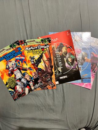 Lote Cómics DC x Fortnite y Escuadrón Suicida