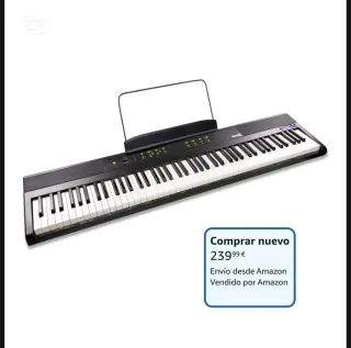 Piano RockJam RJ88DPP 88 teclas