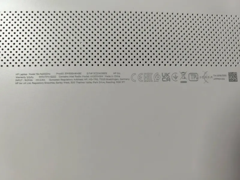 Portátil HP 15s-fq2022ns 15.6 FHD afbeelding 8
