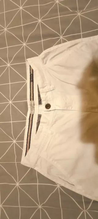 Pantalón blanco hombre talla 42 Easy wear