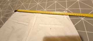 Pantalón blanco hombre talla 42 Easy wear