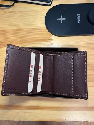 Cartera Olimpo Cuero Negra 2018