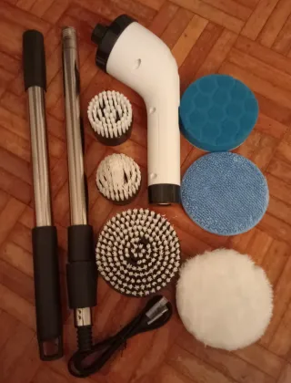 Cepillo Eléctrico Limpieza Accesorios