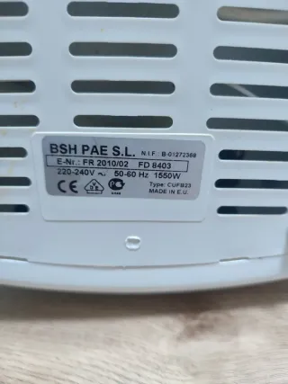 Freidora de aceite doméstica