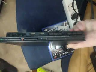 Consola Sony PS2 Slim Negra