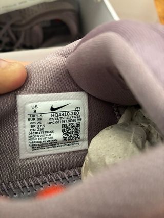 Nike MIND 002 Woman Violeta Talla 39