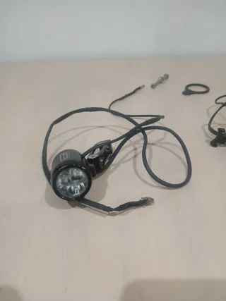 Luz Bici Dinamo Delantera y Trasera