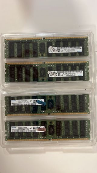 Memoria RAM DDR4 256GB (4x64GB) LR-DIMM DDR4-2400