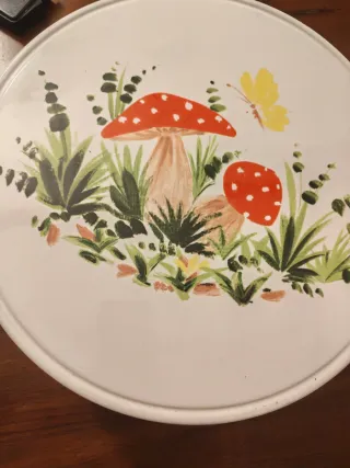 Alzatina per dolci in porcellana