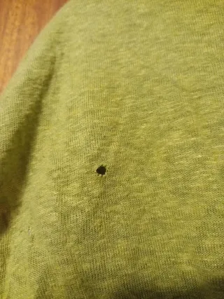 Vestido punto Nice Thinks verde Talla S