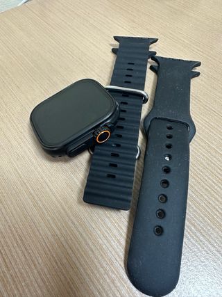 Smartwatch Rejor Negro y Naranja