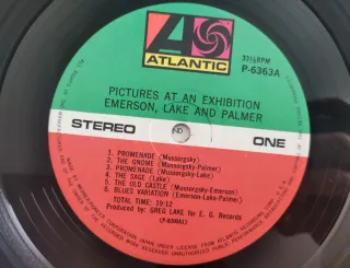 LP Emerson, Lake & Palmer - Pictures at an Exhibit