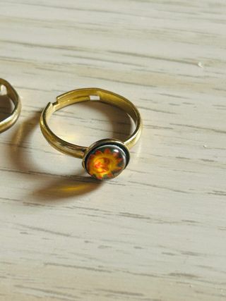 Set de 2 Anillos Vintage Ajustables - Sol y Figura