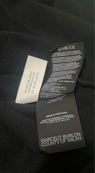 Felpa con cappuccio Marcelo Burlon