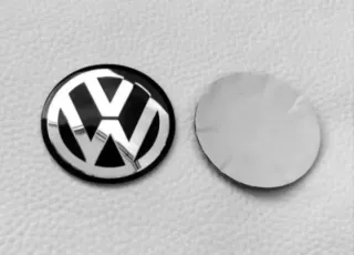 45mm Logo Emblema Volante Vw