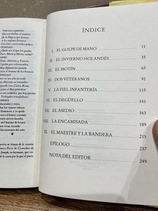 LOTE CAPITAN ALATRISTE CUATRO PRIMEROS LIBROS