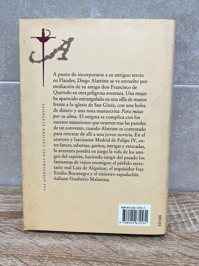 LOTE CAPITAN ALATRISTE CUATRO PRIMEROS LIBROS