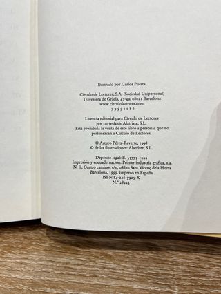 LOTE CAPITAN ALATRISTE CUATRO PRIMEROS LIBROS