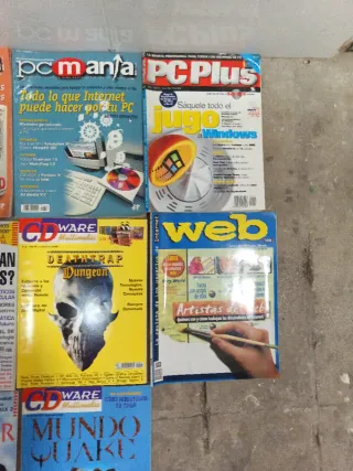 Revistas pc y CD ware antiguas