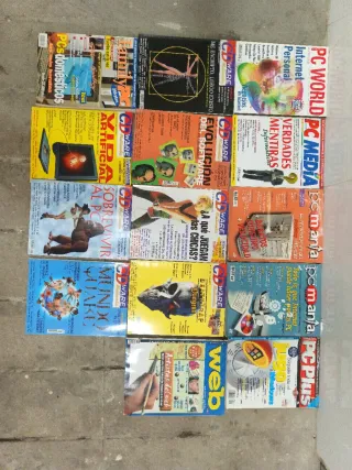 Revistas pc y CD ware antiguas