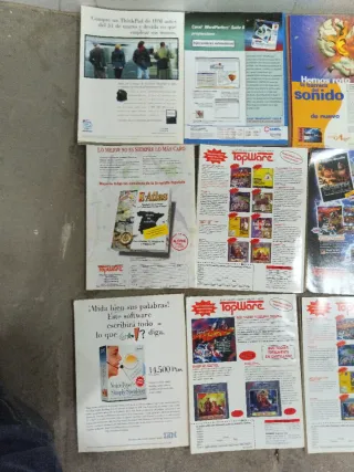 Revistas pc y CD ware antiguas