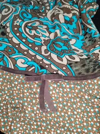 Vestido corto estampado