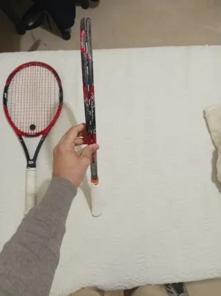 Pack 2 Raquetas Tenis Wilson Six-One Team 267G