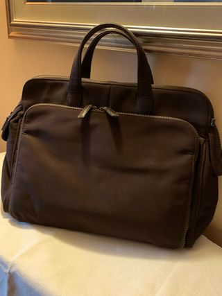 Borsa porta documenti in tela cerata