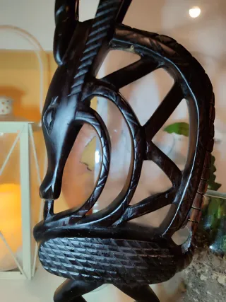 Chiwara autentico Mali in legno 50cm