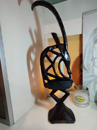 Chiwara autentico Mali in legno 50cm