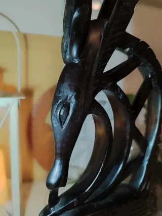 Chiwara autentico Mali in legno 50cm