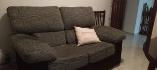 Sofá de 2 plazas gris