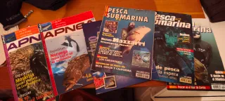 Gratis. Colección de revistas de pesca submarina