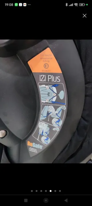 Silla Coche BeSafe Izi Plus