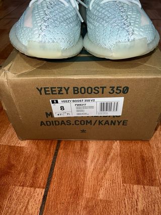 Adidas Yeezy Boost 350 Azul Blanco